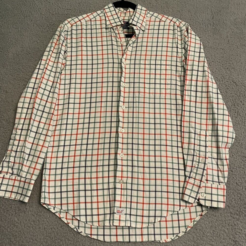Vineyard Vines By Shep & Ian ~ Men's Sz XS ~ Murray Shirt ~ Plaid Button Down